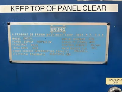 USED 1997 BRUNO BRUNO FH350 PRESS