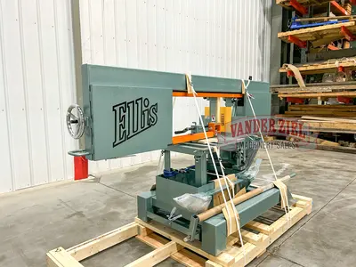 New | in-Stock ELLIS 4000 Horizontal Band Saws Michigan US | Vander Ziel Machinery Sales #480040