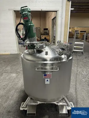 USED Precision 600 Liter Precision Stainless Reactor, 316L S/S, 45/100#