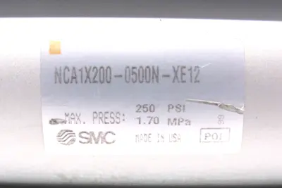 NEW SMC NCA1X200-0500N-XE12T CYLINDER NCA1X2000500NXE12T