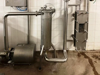 Kalt/GEA Westfalia 24 TPD complete cheese plant.