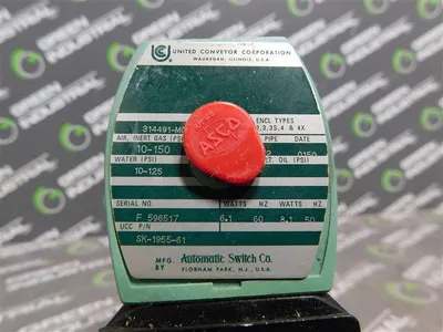 ASCO SK-1955-61 Red Hat Solenoid Valve Used