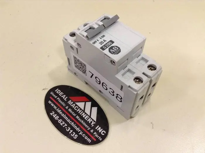 Used ALLEN BRADLEY 1492-CB2/G200 SER B Circuit Breakers Michigan US | Ideal Machinery #700966