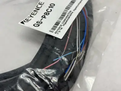 NEW KEYENCE STANDARD M12 CONNECTOR TYPE CABLE 8-PIN 10M