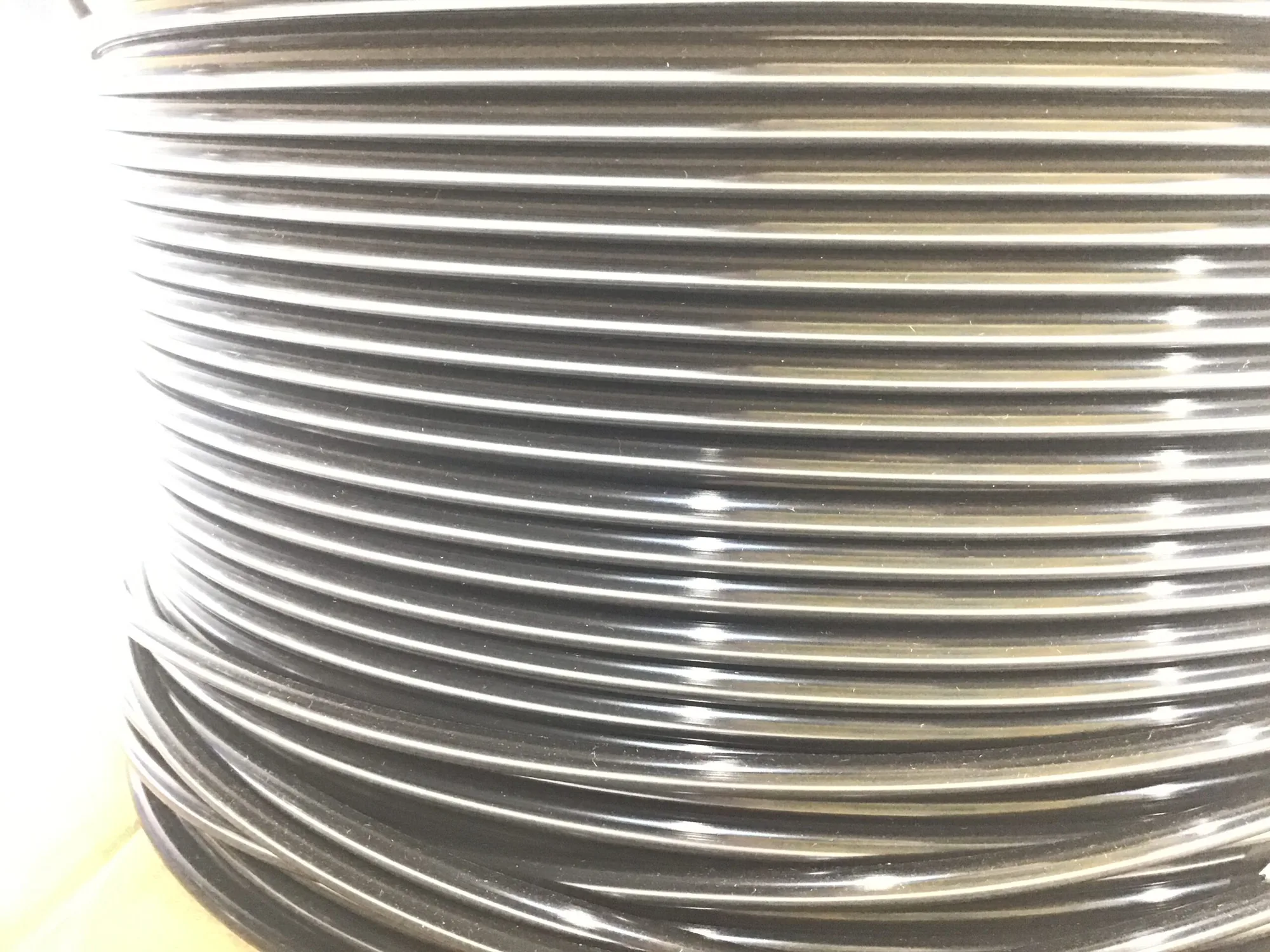 Grayline T0208-020-130-900-001 Extruded PVC Tubing 4″ X .020″ Reel Black