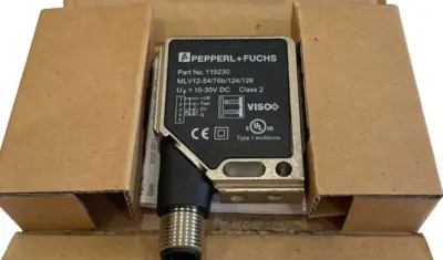 NEW PEPPERL+FUCHS 115230 PHOTOELECTRIC SENSOR MLV12-54/76B/124/128