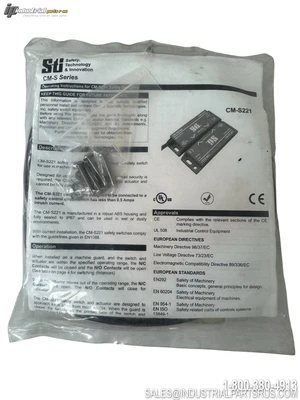 New | in-Stock STI CM-S221PC5 2 N/C 1 N/O Relays & Switches Kentucky US | Industrial Parts R Us Inc. #1356659