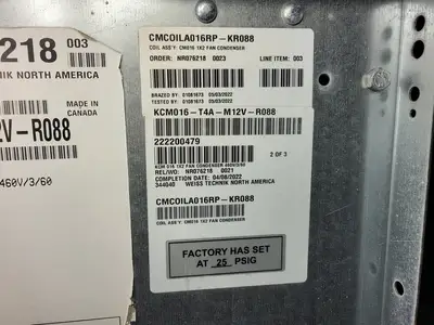 USED KEEPRITE KCM016-T4A-M12V-R088