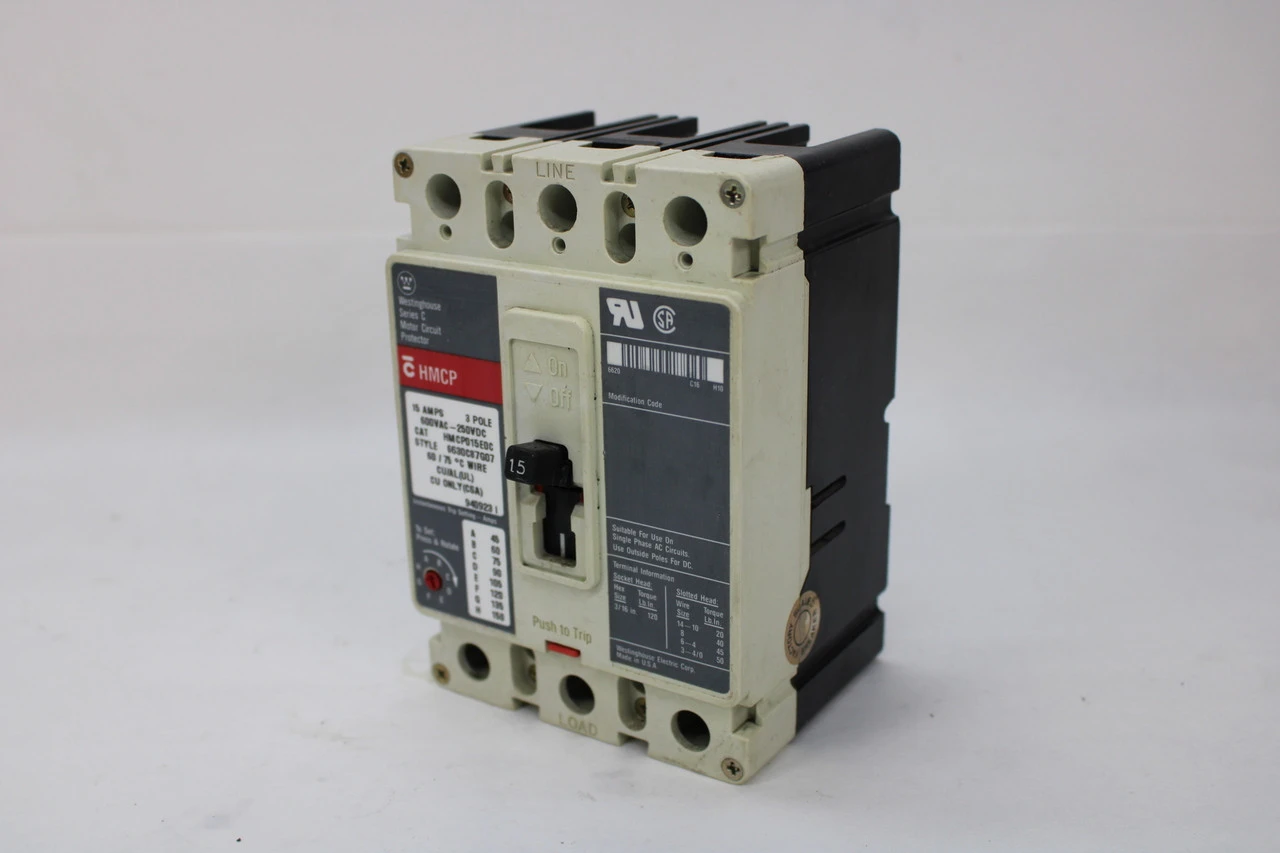 USED CUTLER HAMMER HMCP015E0C