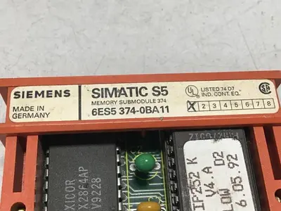 USED SIEMENS / VAN DORN 6ES5 374-0BA11