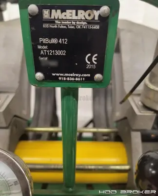 Used 2015 MCELROY 2015 MCELROY ROLLING NO.412 Butt Welders Florida US | HDD Broker #1346853