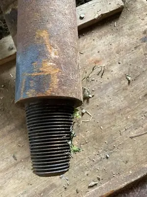 Used AFTERMARKET 5” X 66-1/2" CABLE TOOL DRILLING CHISEL BIT Tool Bits Pennsylvania US | East West Machinery & Drilling #1417241