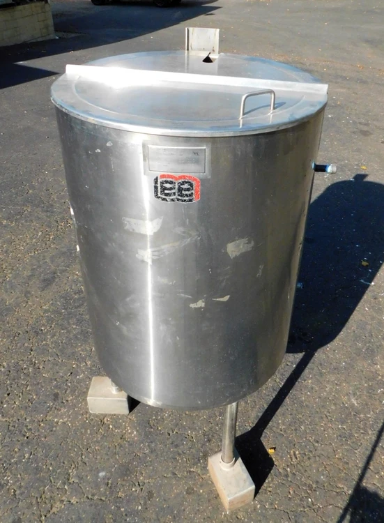 Used LEE JACKETED TANK 150U Stainless Steel Tanks New Jersey US | Champion Trading Corporation #424685