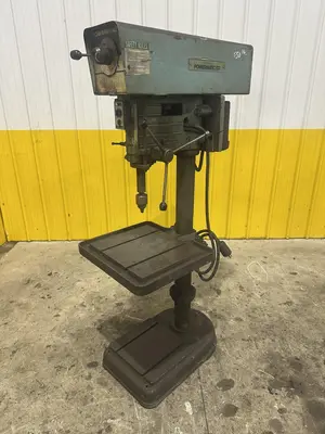 20" POWERMATIC MODEL #1200 VERTICAL SINGLE SPINDLE DRILL PRESS: YOBRO #23861