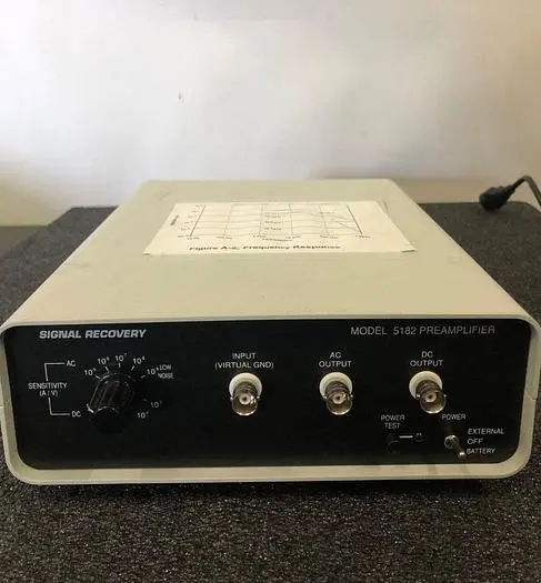 SIGNAL RECOVERY 5182 PREAMPLIFIER