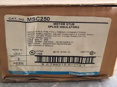 NEW THOMAS & BETTS MSC250