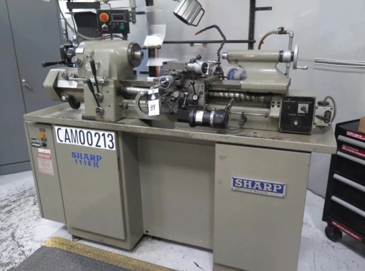 Used 2003 SHARP 1118H Precision Lathes California US | Wheeler Machinery Sales #746593
