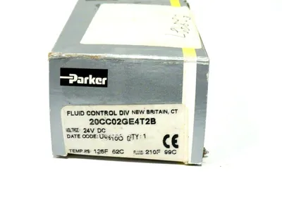 NEW PARKER 20CC02GE4T2B VALVE