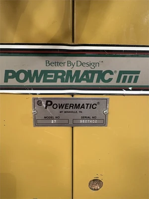 Used 1996 POWERMATIC "27" Shapers Texas US | MachineryMax #1314885