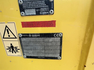 Used 2016 BOMAG BW124DH-40 Single Drum Rollers New York US | Abele Tractor #1343124
