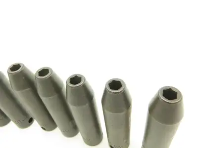 Proto 7006M 3/8" Drive 6MM 6 Point Impact Socket Deep 2-3/4"L  Metric Lot of 10