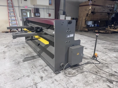 Used 2025 GMC MACHINERY 10X0 GAUGE HEAVY DUTY HYDRAULIC SHEAR (HS-1010E) Power Squaring Shears (Gauge) Illinois US | Revelation Machinery #1413980