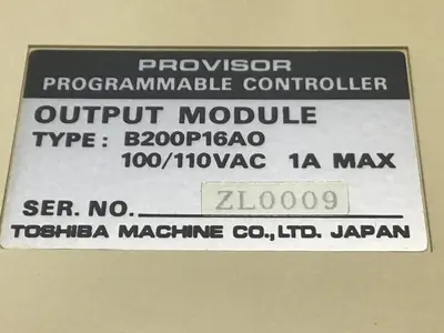 USED TOSHIBA B200P16AO