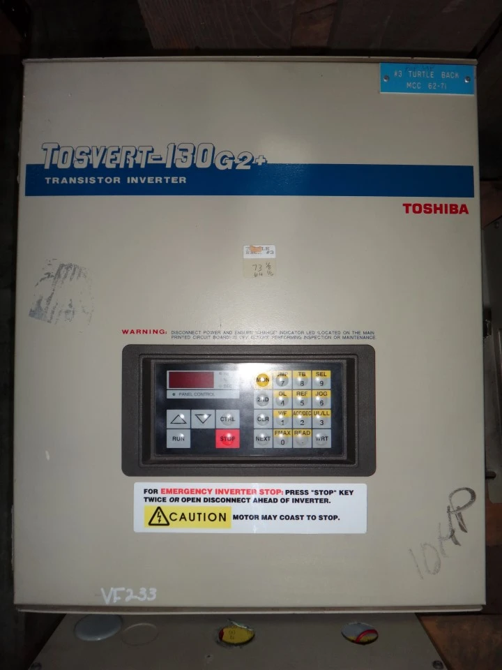 Toshiba Tosvert 130 G2+, 10 HP Variable Speed Drive
