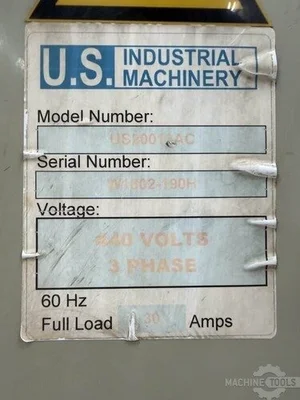 Used U.S. INDUSTRIAL US200-13AC Press Brakes Georgia US | The Equipment Hub #1278760