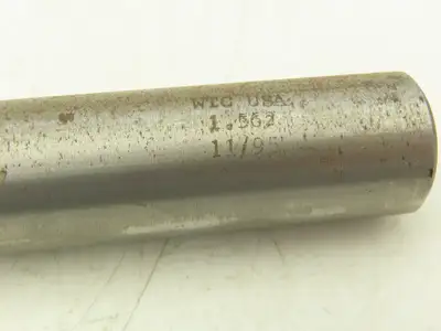 Lathe Pilot Counterbore Straight Shank 1-1/2" & 1-1/16"  5 Flute 18" OAL