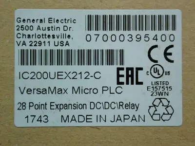 NEW GENERAL ELECTRIC IC200UEX212C