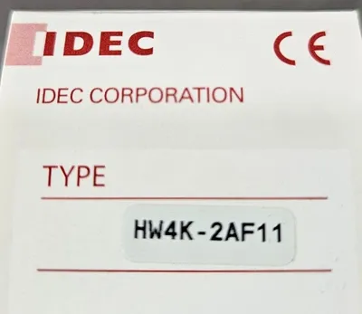 IDEC HW4K-2AF11 Key Switch. Loc 4E-17
