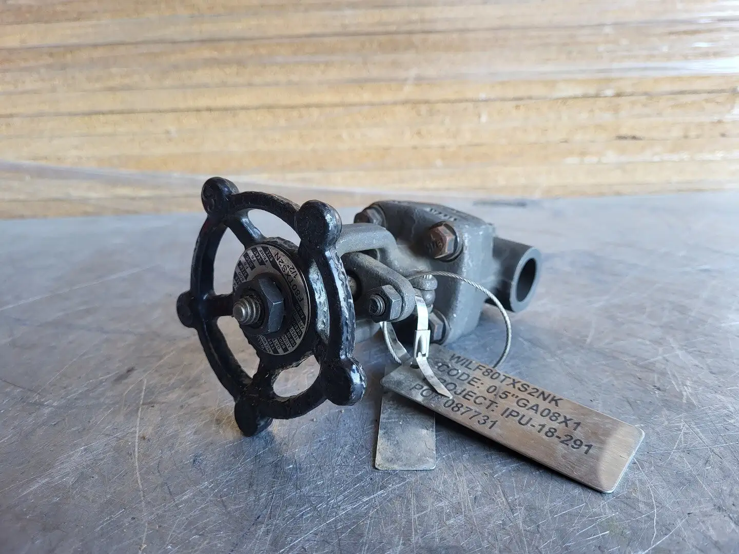 1/2" Class 800 Gate Valve B16.34