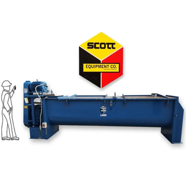 New | in-Stock SCOTT EQUIPMENT TB3012 Paddle Mixers West Virginia US | JM Industrial #1354165
