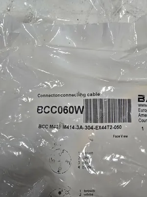 NEW BALLUFF BCC-M425-M414-3A-304-EX44T2-050