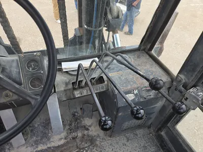 Hyster H280XL Diesel Forklift, Single Stage, Side Shift, Clamp, 14,460 Hours Indicated