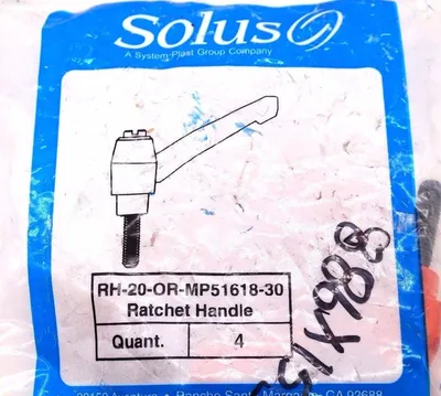 4 NEW SOLUS RH-20-OR-MP51618-30 RATCHET HANDLE RH20ORMP5161830