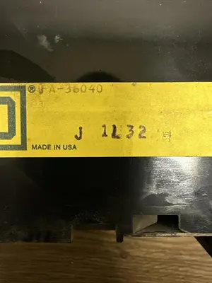 Used SQUARE D FA34020 Miscellaneous Equipment (Electrical & Power) Ohio US | Surplus Asset Holdings #1237798
