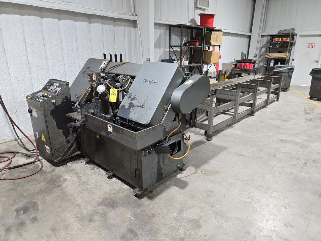 Marvel Spartan PA13/3EPC Band Saw w/ Roller Sections