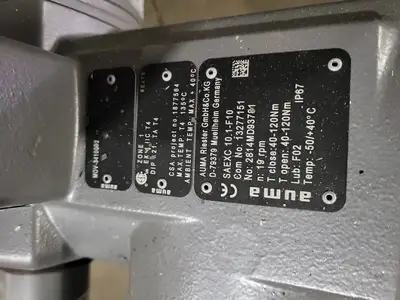 USED 2014 HP VALVES/KEY VALVE TECHNOLOGIES MOV-34100D2