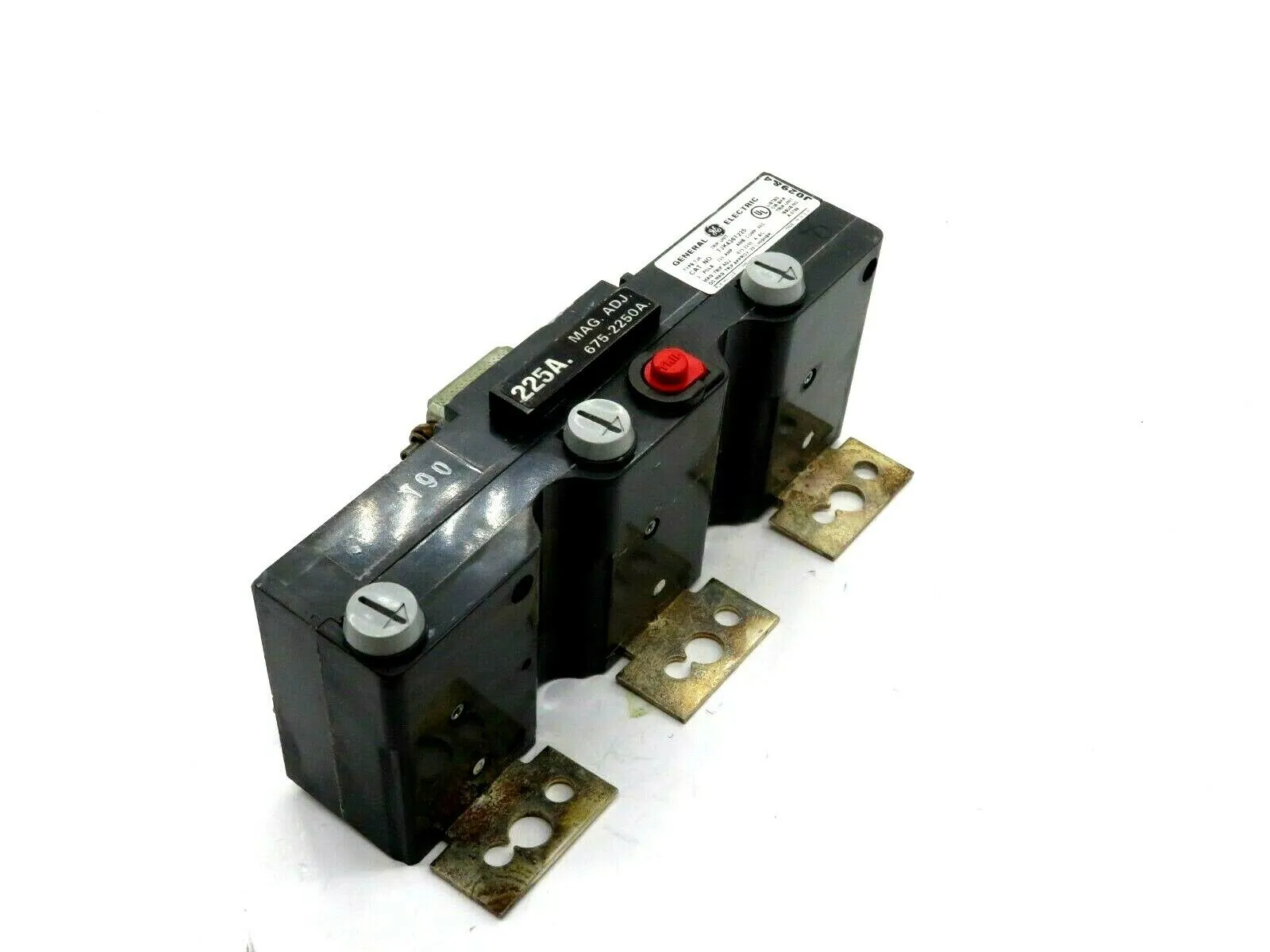 NEW GENERAL ELECTRIC TJK436T225 3 POLE TRIP UNIT 225AMP