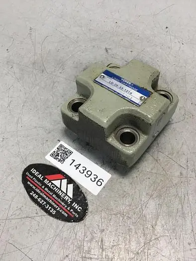 Used YUKEN LD-25-33-1219 Valves/Fittings Michigan US | Ideal Machinery #592223