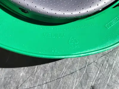 Green V Guard Hard Hat