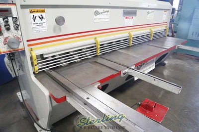 Used ACCURSHEAR 613510 Power Squaring Shears (Gauge) California US | Sterling Machinery Exchange #1466068