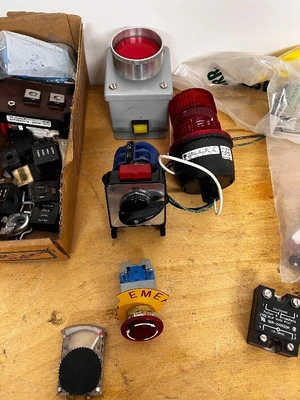 Assorted Industrial Electrical Components and Switches Lot