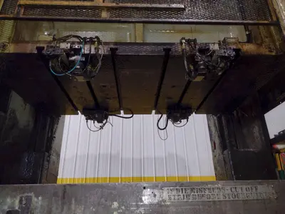 220 TON AIDA MODEL #PMX-LS-200H SSDC STRAIGHT SIDE PRESS, 7.87" STROKE: STOCK #22214