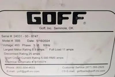 NEW 2024 GOFF 3 BB