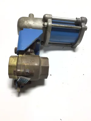 Jamesbury C 21-1136TT-0 Pneumatic Valve 1-1/2″ Max Shut off Press 400 PSIG