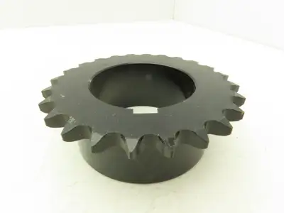 Browning H50Q24 Single Strand Sprocket #50 Chain Size 24 Tooth Use Q1 Bushing