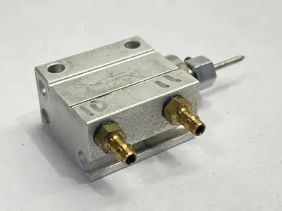 USED SMC PNEUMATIC MINIATURE FREE MOUNT CYLINDER 10MM BORE 6MM STROKE